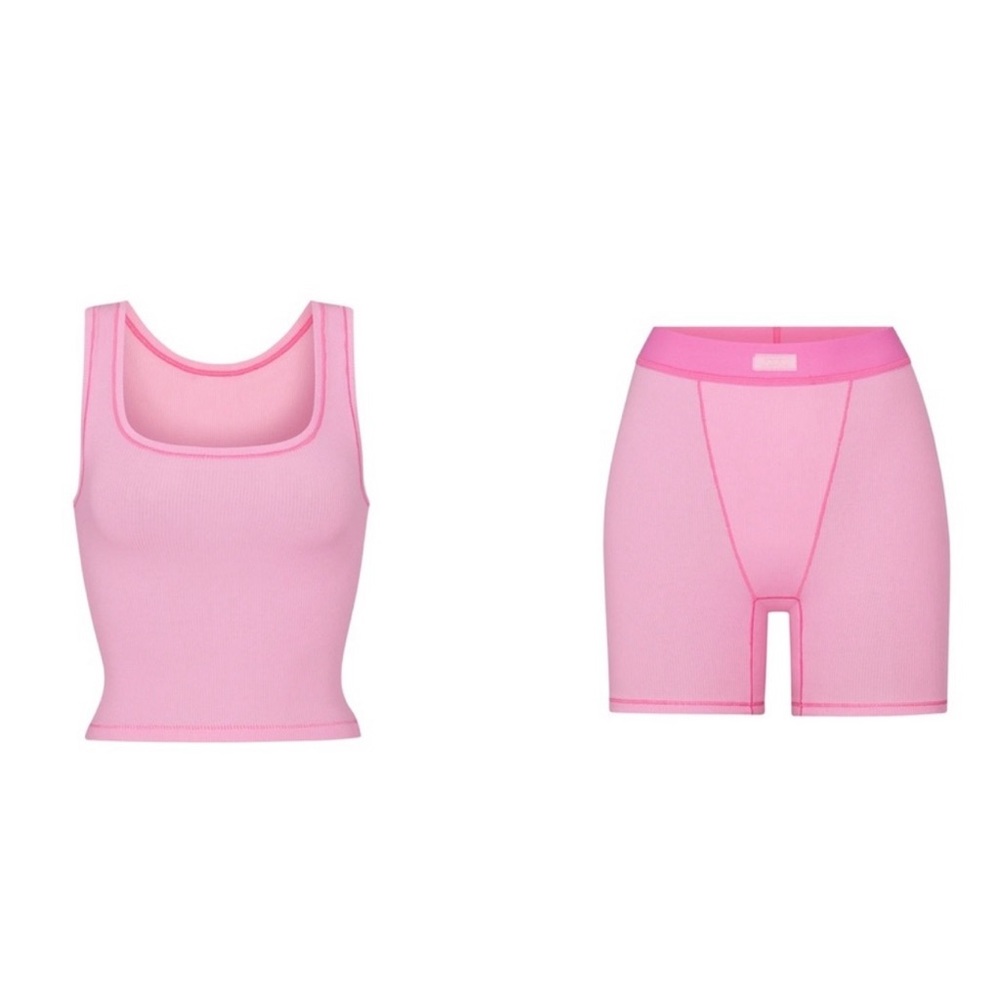 SKIMS BUBBLEGUM SET